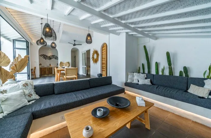 Boho-Chic 4-Bedroom Villa in Seminyak for Sale — photo 4