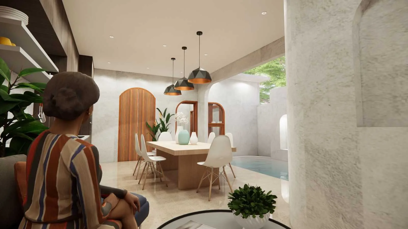 Modern 2-Bedroom Villa for Lease in Sanur