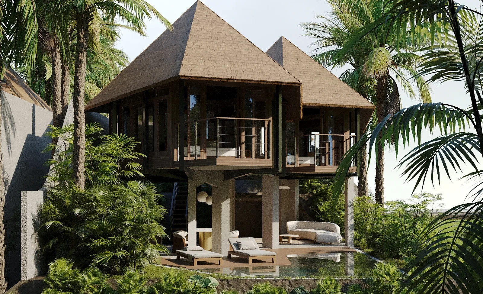 ONE BDR VILLA IN UBUD IN A COMPLEX