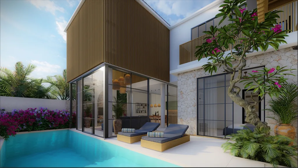 Modern 3 Bedrooms Villa in Canggu For Sale — photo 2