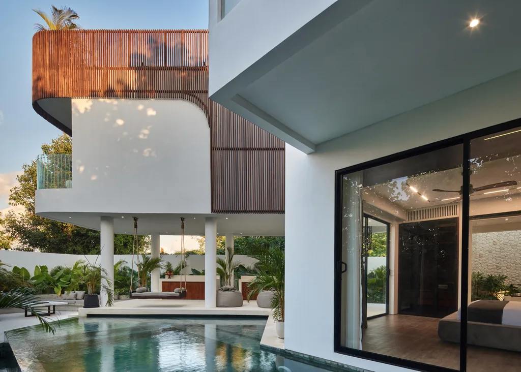 Riverside Villa with Ocean View for Lease in Pererenan — photo 5