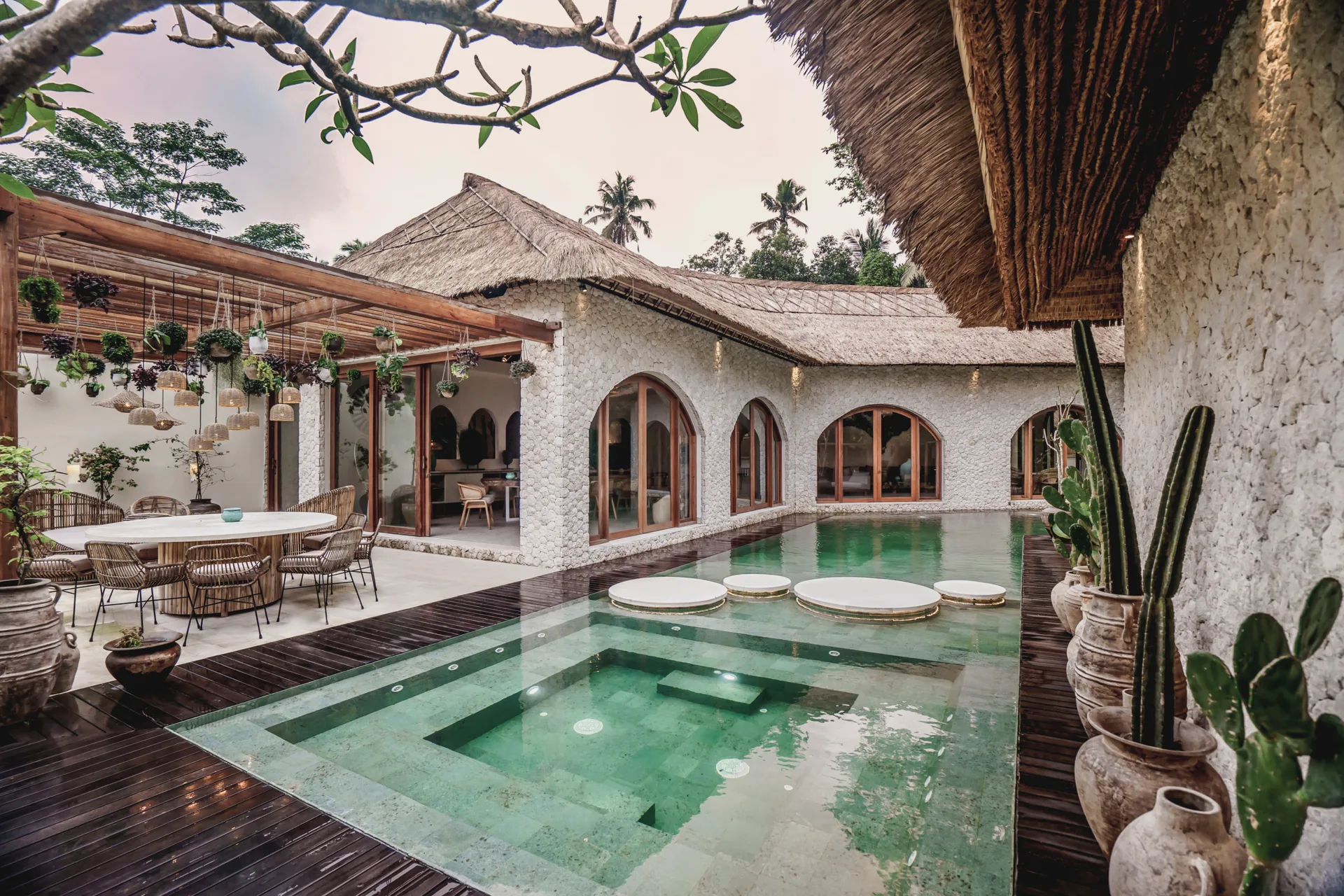 Mediterranean Luxurious 6 Bedroom Villa in Ubud for Sale
