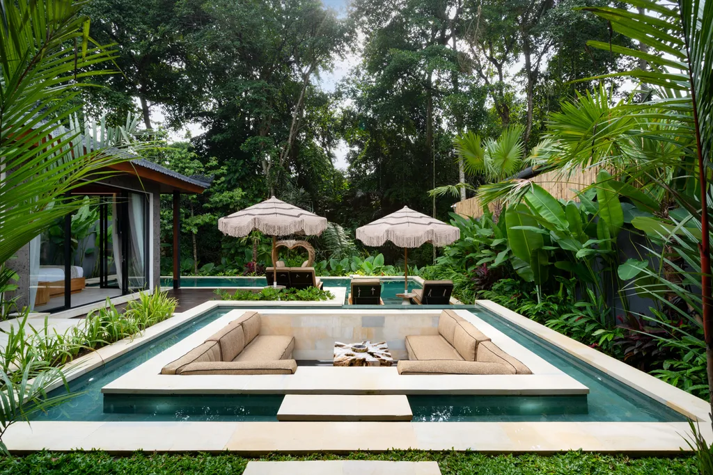 Modern 2-Bedroom Jungle Villa in Tegalalang, Ubud for Sale — photo 4