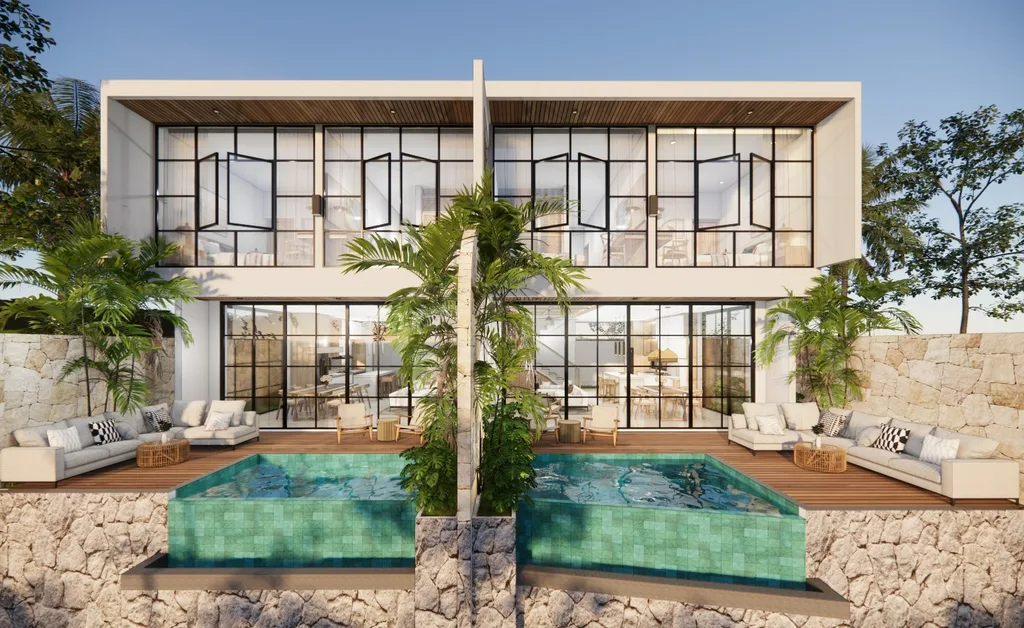3-Bedroom Villa and 2 Apartments in Canggu for Sale