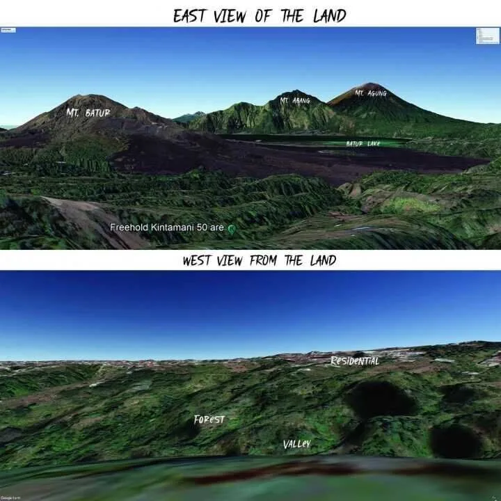Freehold Land in Kintamani with Panoramic Mountain Views — photo 3