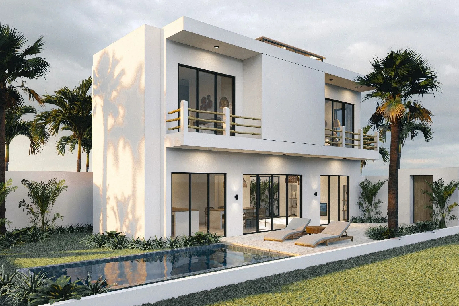 Modern Bohemian Villas in Seseh for Sale