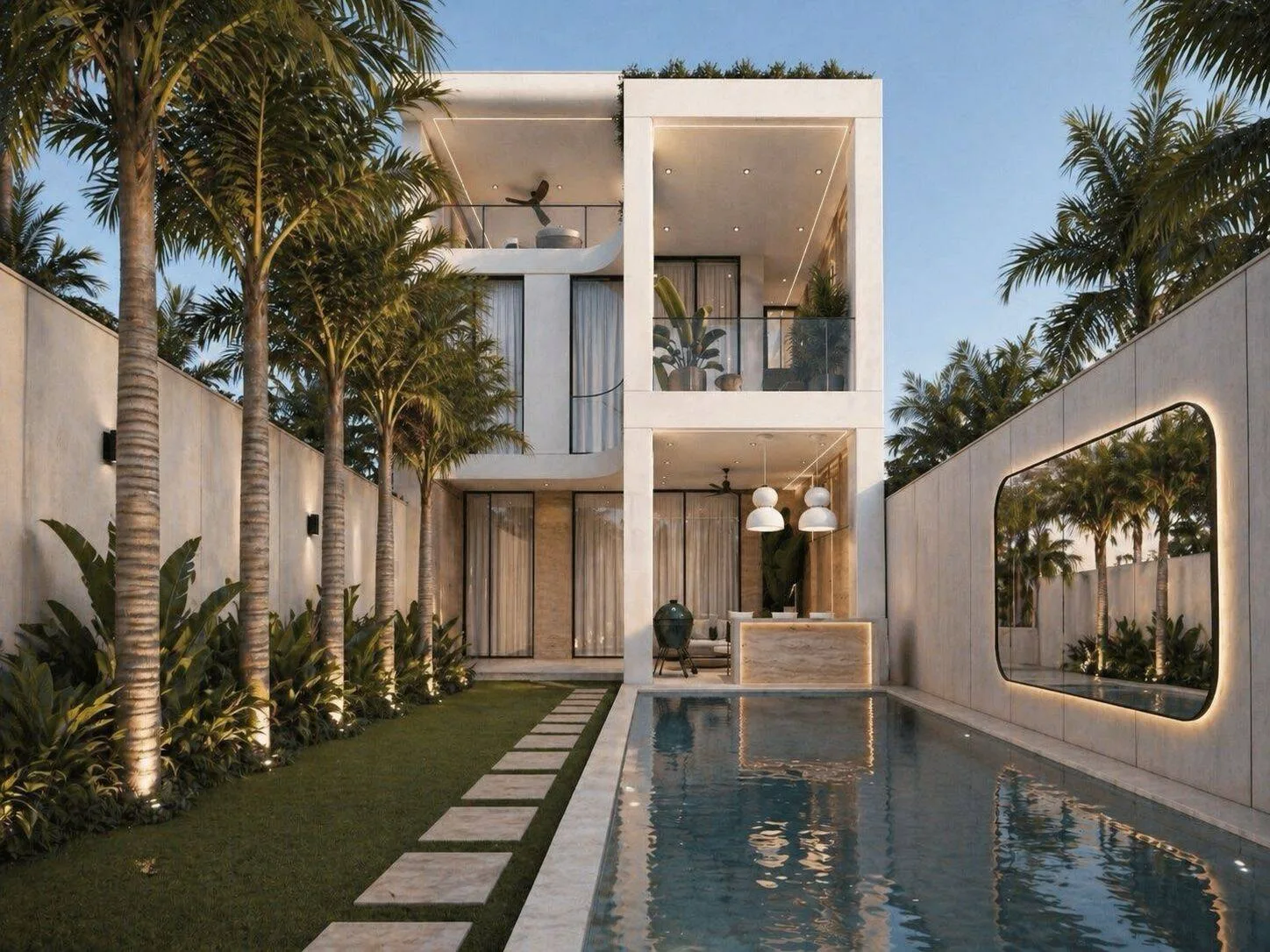 Contemporary 3 Bedroom Villa in Seseh just Walking Distance to the Beach