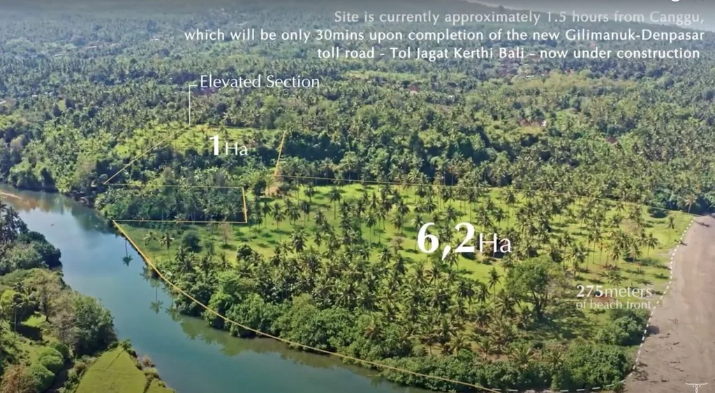Prime Freehold Beachfront Land in Medewi for Sale — photo 5