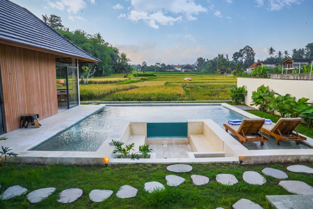 Villas with Rice Field Views in Ubud for Sale