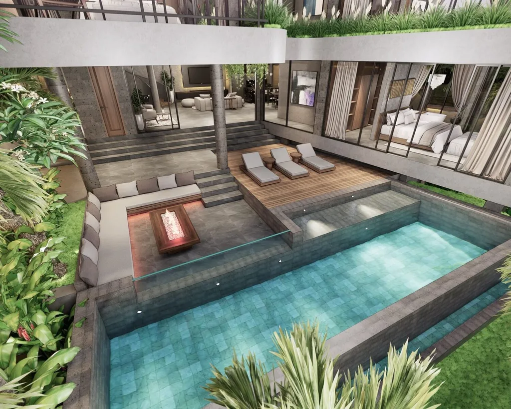 Elegant 3-Bedroom Contemporary Villa in Ubud — photo 3