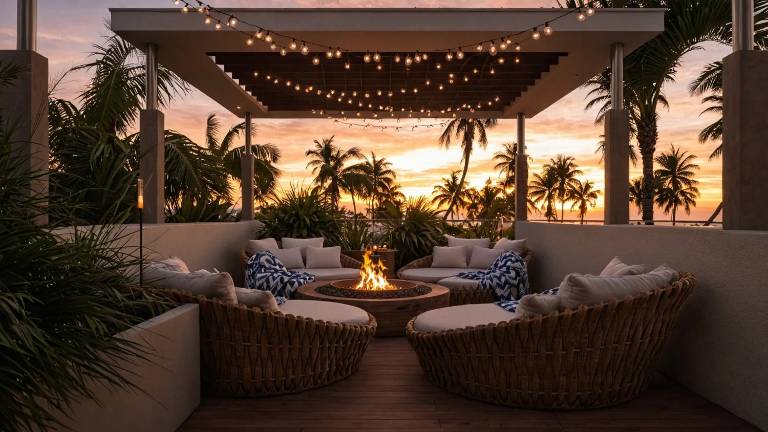 Modern Villas with Rooftop Lounges in Sanur for Sale
