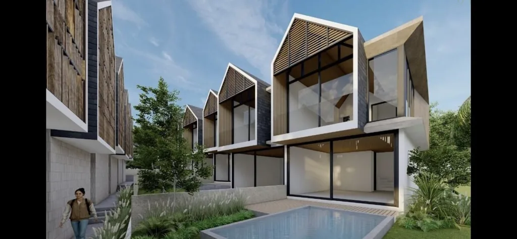 Tropical Style Townhouses in Buduk for Sale — photo 2