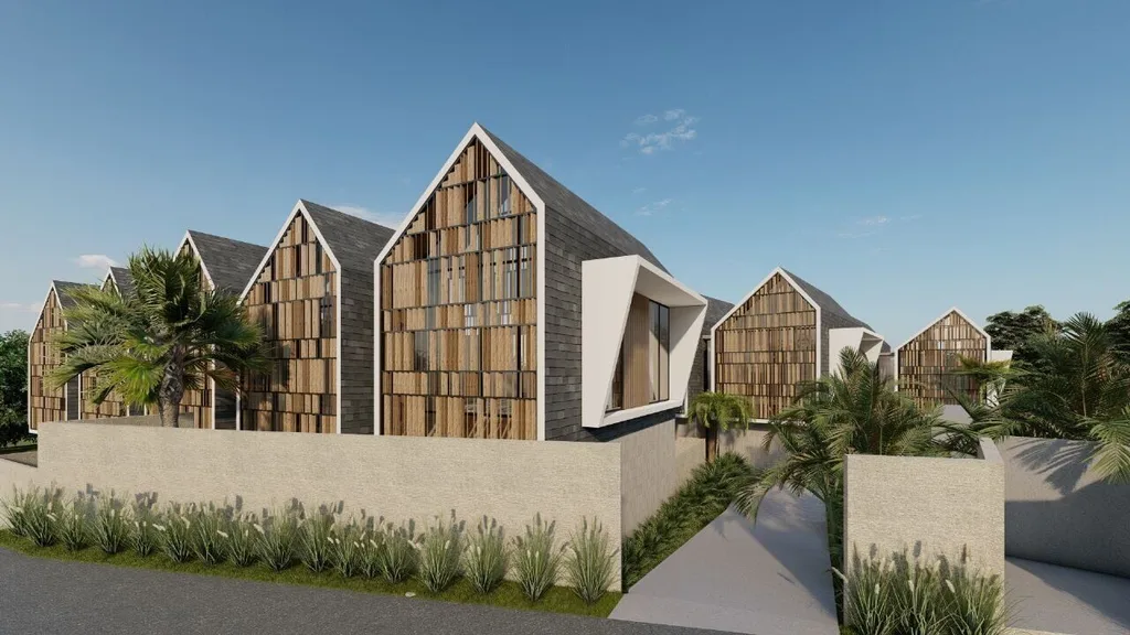 Tropical Style Townhouses in Buduk for Sale — photo 3