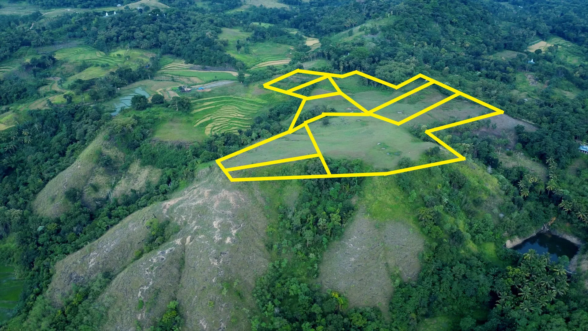 Prime 6 Hectare Hilltop Land with Sunset View in Lamboya, West Sumba