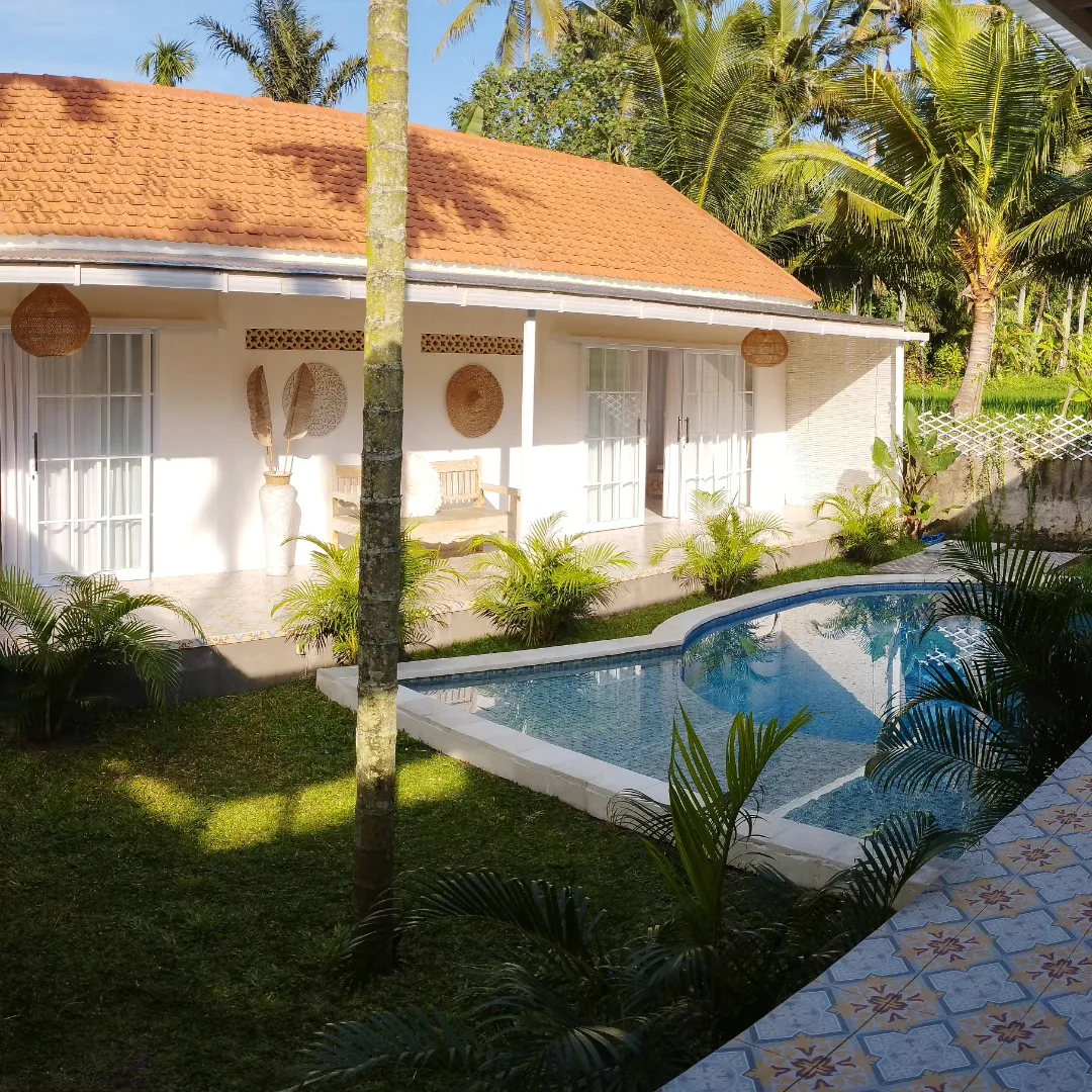 Beautiful Tropical Style Two Bedroom Villa in Mas Ubud for Sale