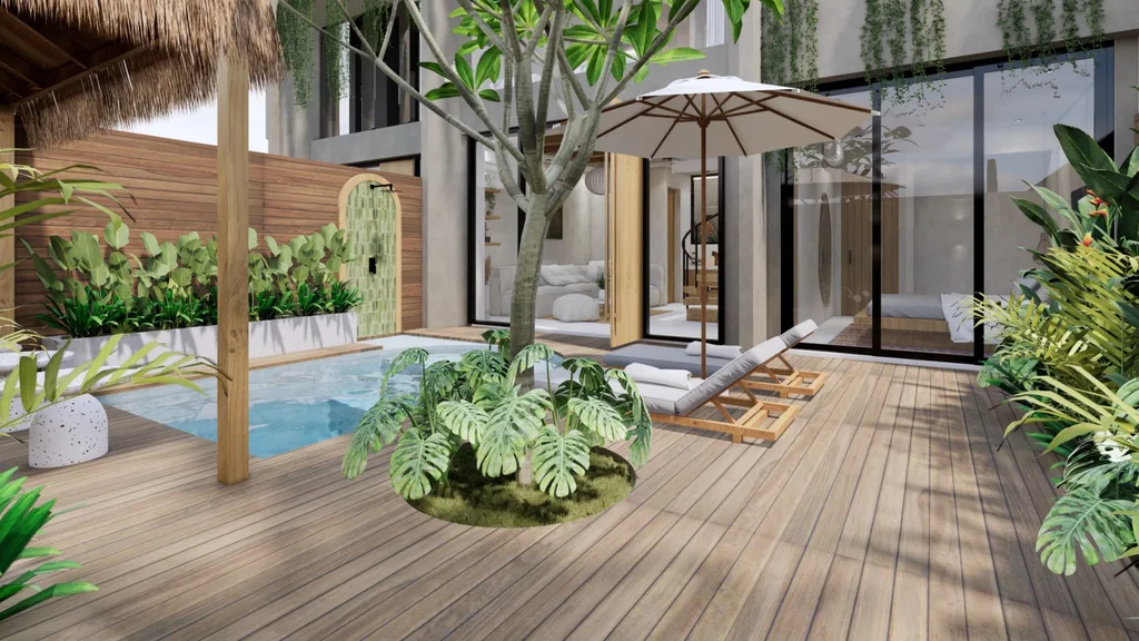 Stunning 2 Bedroom Modern Villa in Bingin, Uluwatu — photo 2