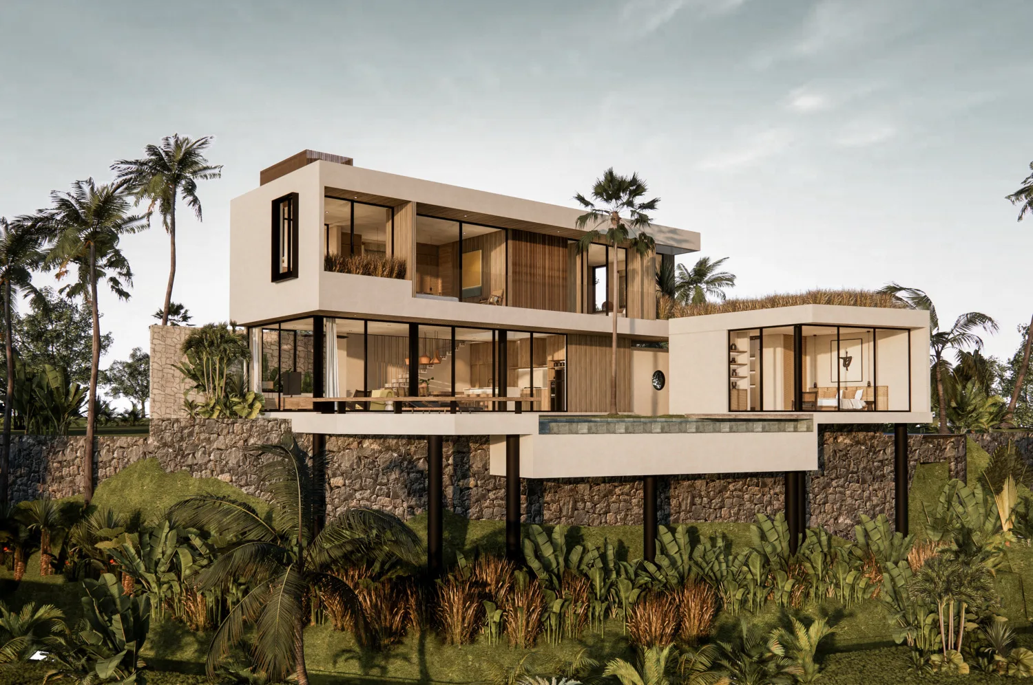 Modern Villas in Beraban, Tabanan for Sale