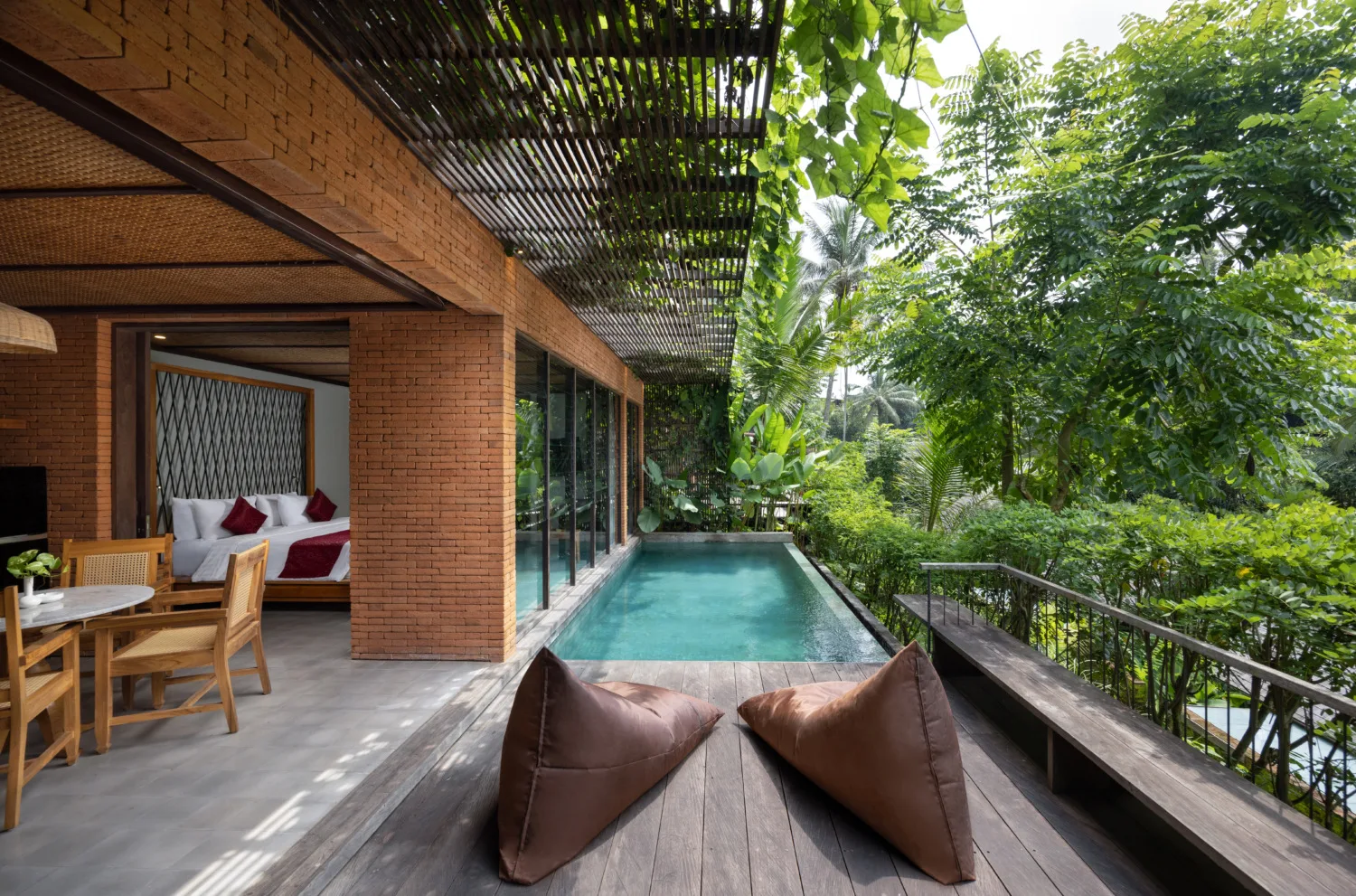 Beautiful Jungle River View Villas in Ubud for Sale