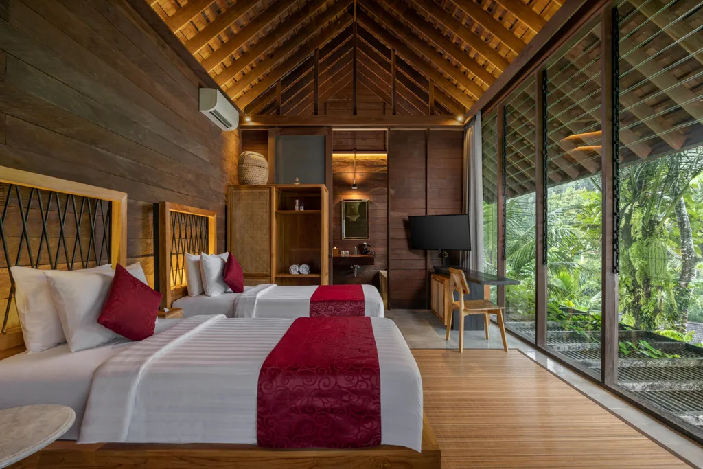 Beautiful Jungle River View Villas in Ubud for Sale — photo 4