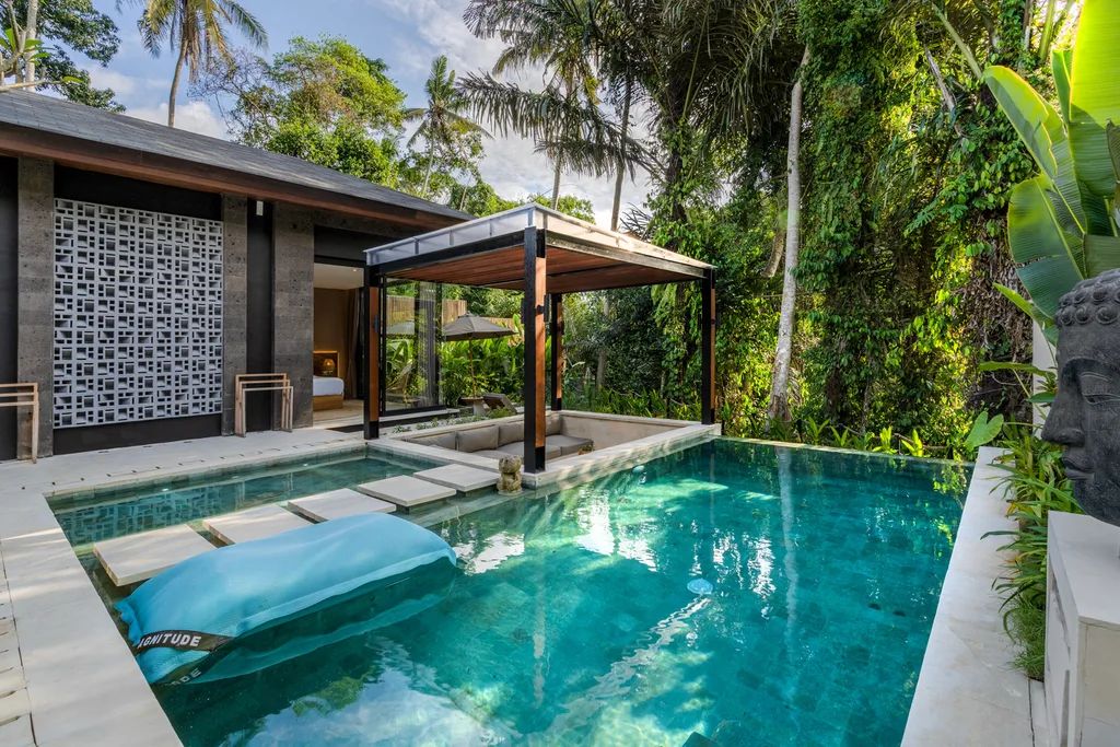 Private Jungle-View Villa with Infinity Pool in Ubud for Sale — photo 2