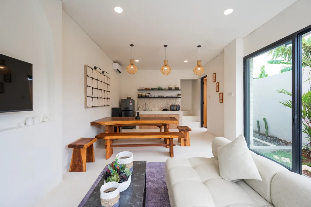 Two Modern 2-Bedroom Villas with Rice Field Views in Canggu — photo 2