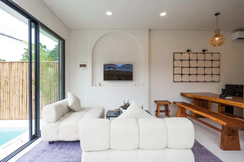 Two Modern 2-Bedroom Villas with Rice Field Views in Canggu — photo 3
