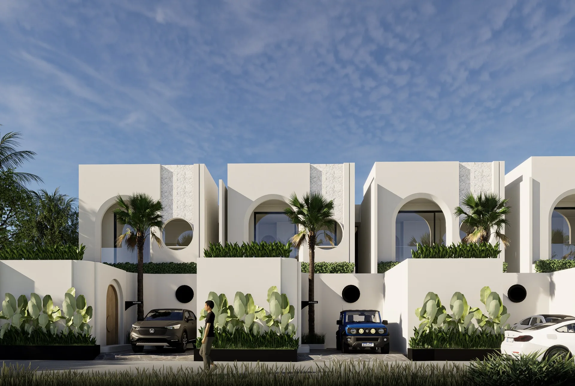 Mediterranean-Inspired Villa Complex in Canggu for Sale