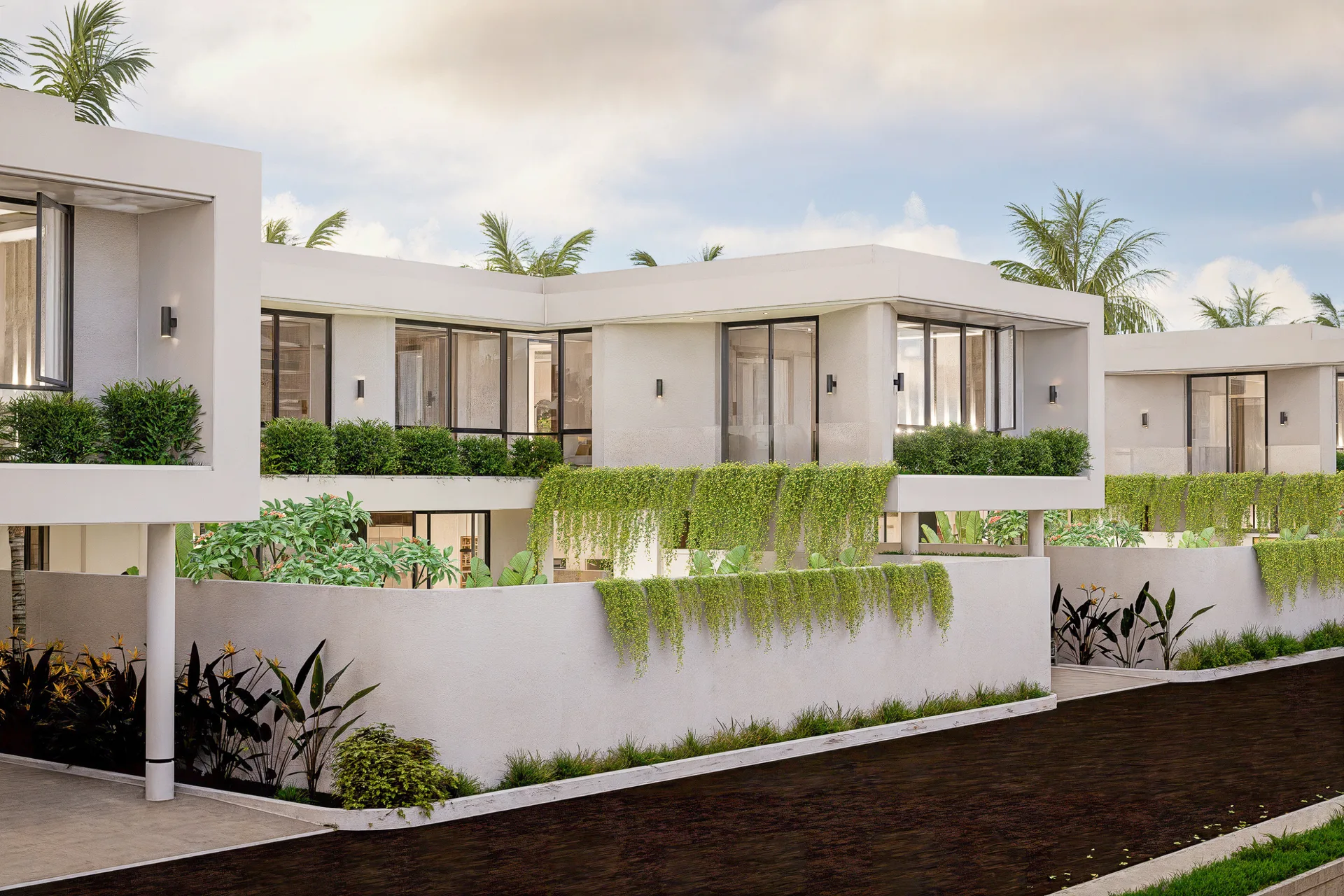Modern Villa Complex in Kerobokan for Sale