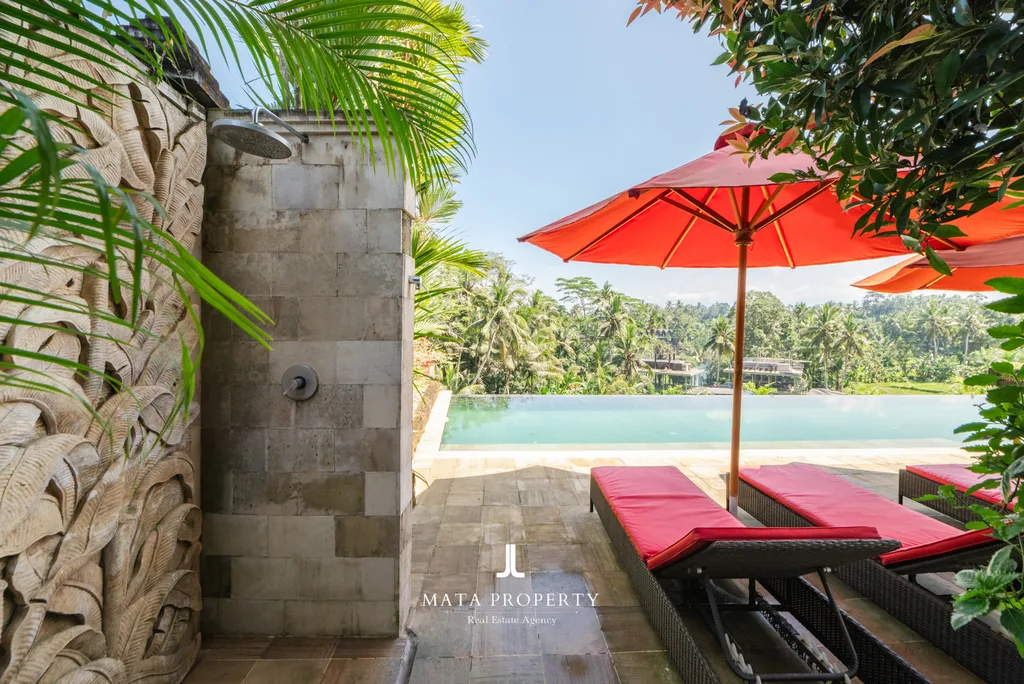 4-Bedroom Freehold Villa with Rice Field Views in Ubud for Sale — photo 4