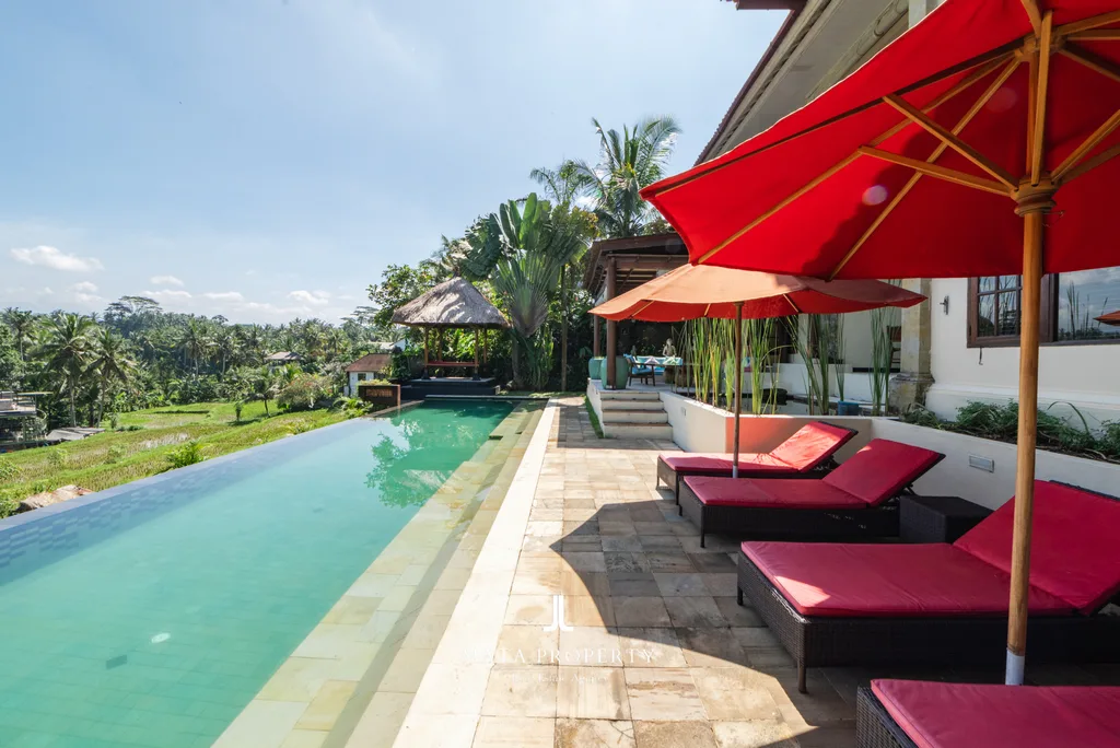 4-Bedroom Freehold Villa with Rice Field Views in Ubud for Sale — photo 3