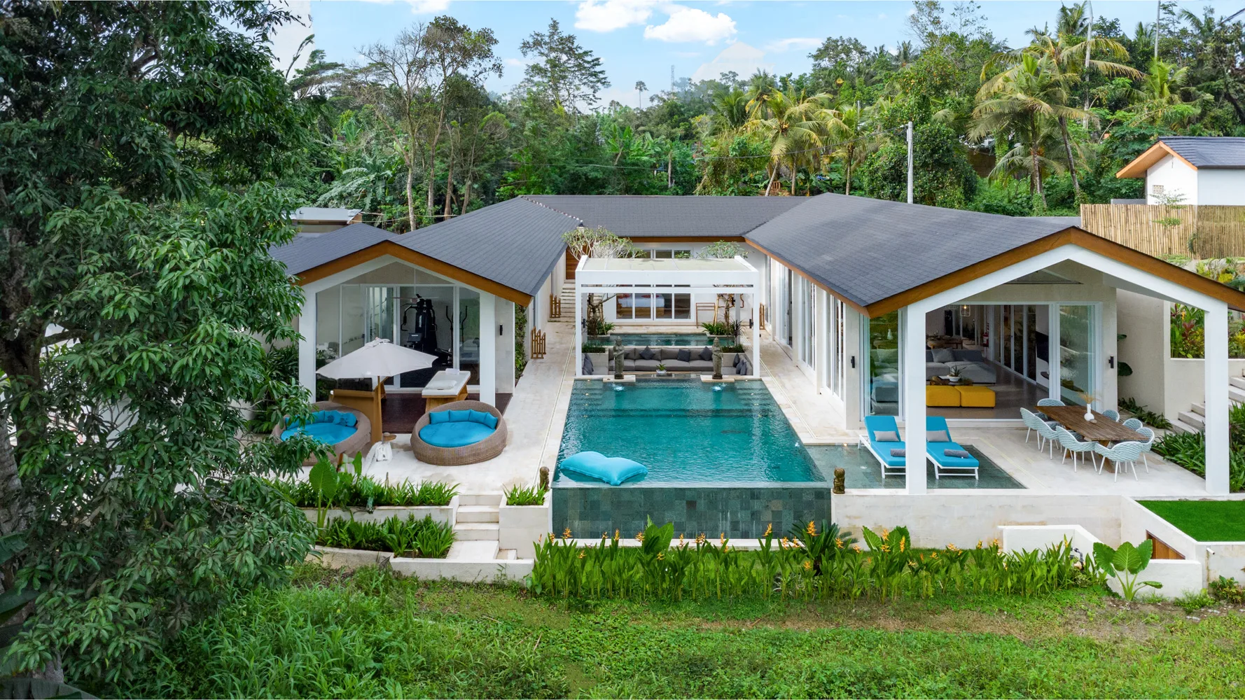 Modern 4-Bedroom Villa in Ubud for Sale
