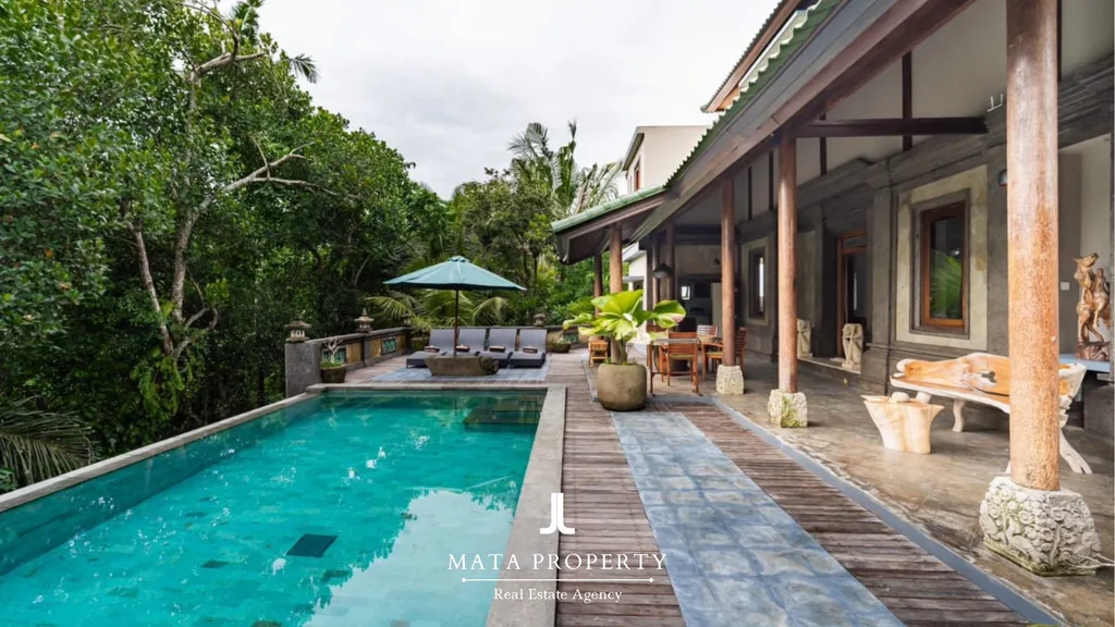 Luxury Jungle View Villa For Sale in Central Ubud with High ROI — photo 3