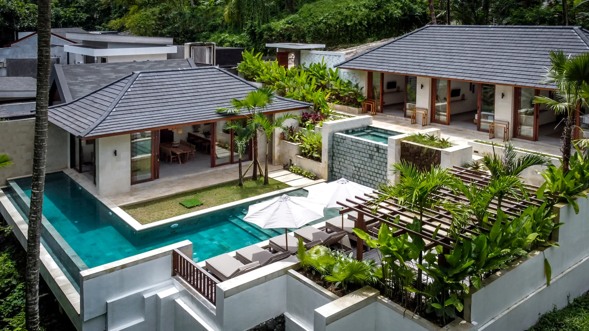 3-Bedroom Jungle Views Villa for Sale in Tegalalang, Ubud