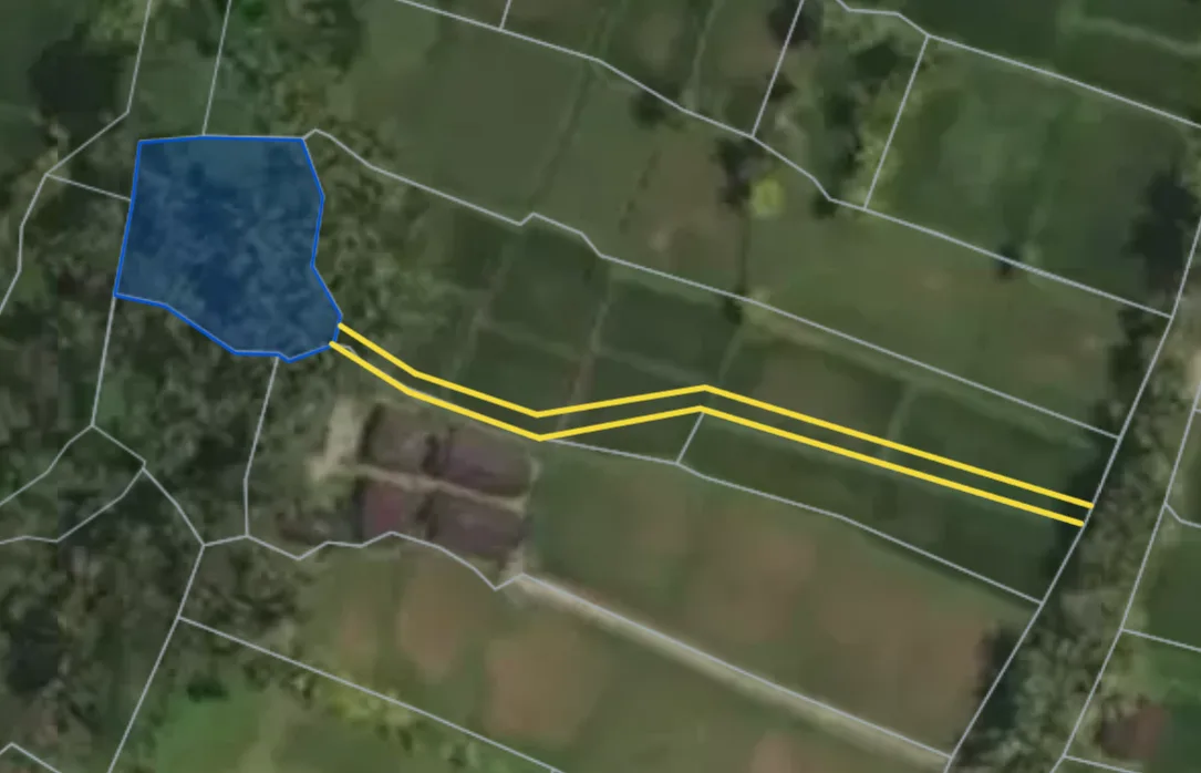 Freehold Hilltop Land for Sale in Kintamani with Mountain Views