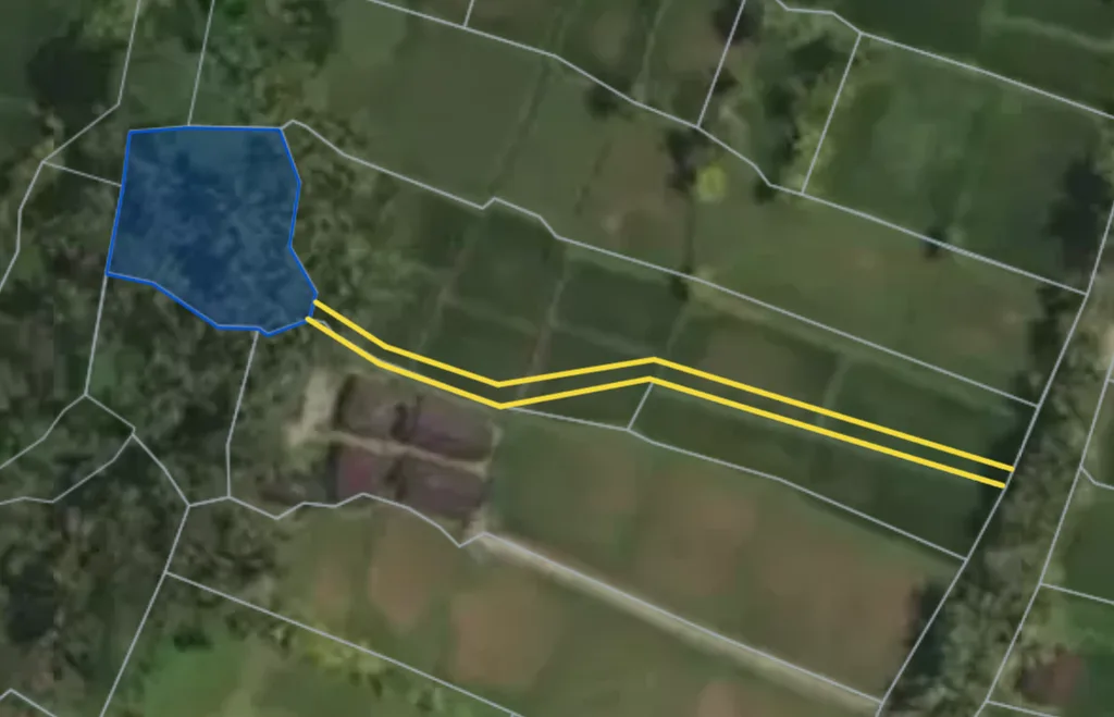 Freehold Hilltop Land for Sale in Kintamani with Mountain Views