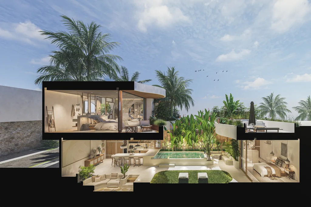 2-Bedroom Modern Villa in Uluwatu for Sale
