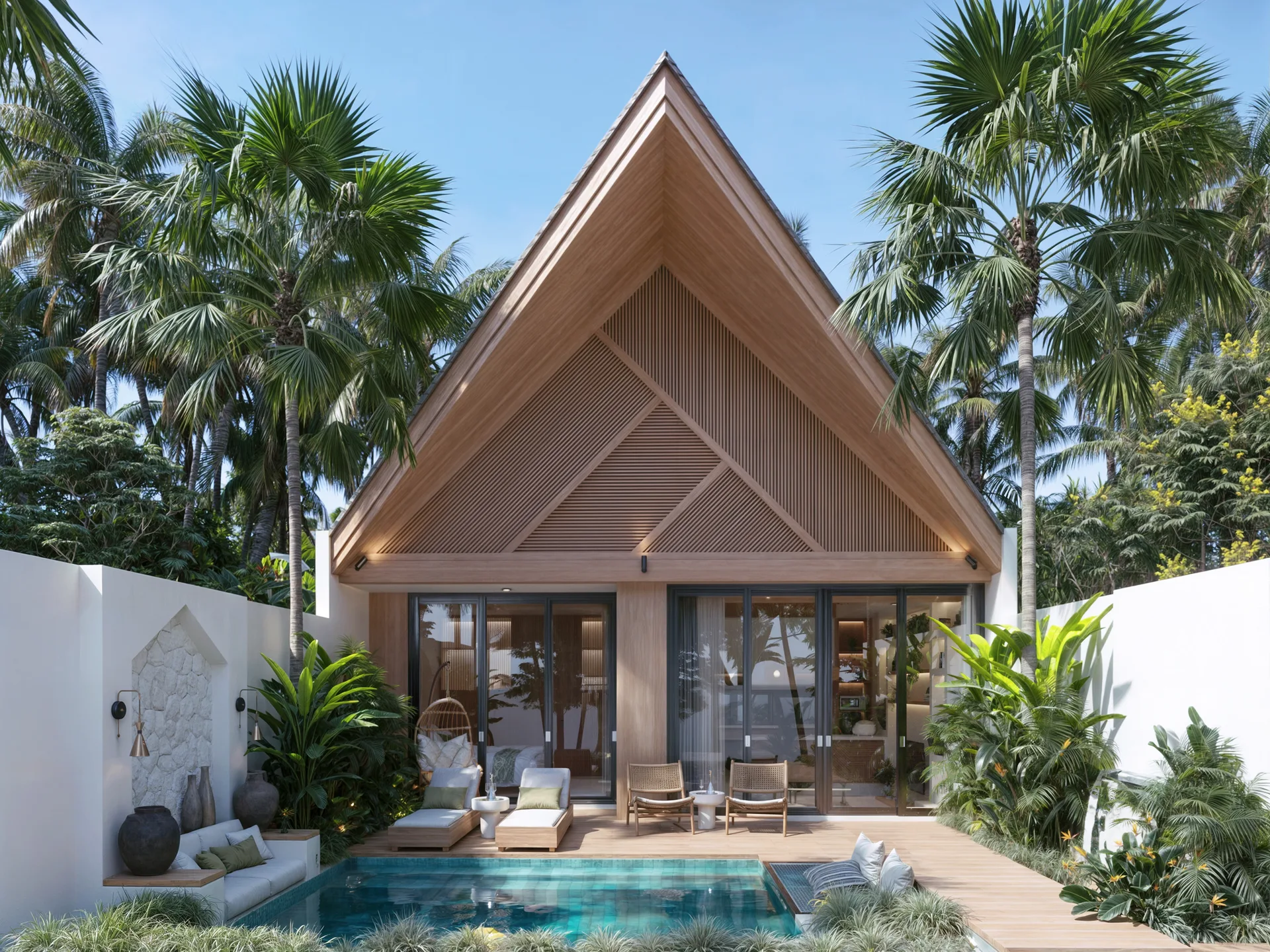 Tropical One-Bedroom Villas in Sayan, Ubud – High-ROI Investment Opportunity