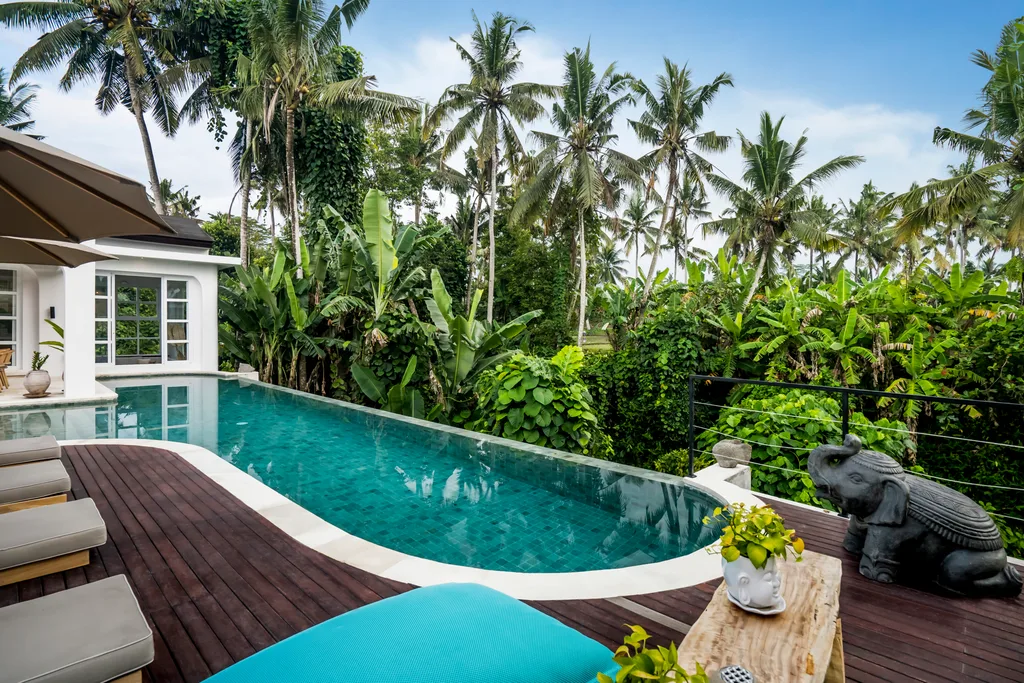 Jungle-View 3 Bedroom Villa in Peliatan, Ubud for Sale — photo 3