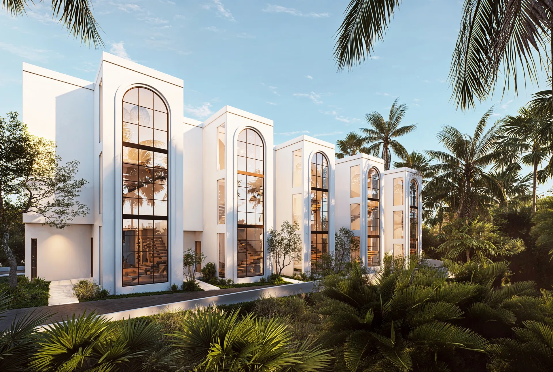 Ricefield Sunset Facing Villas for Sale in Berawa, Canggu