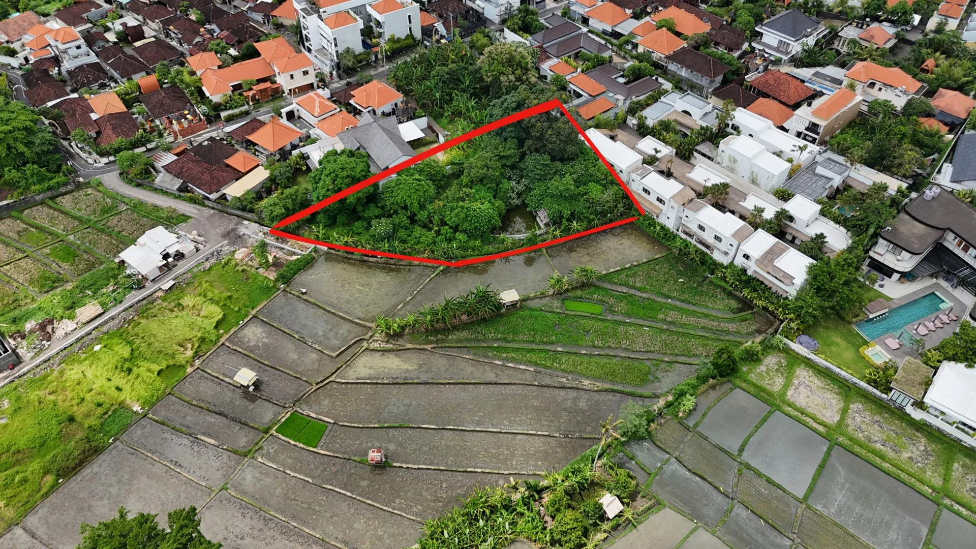 Leasehold Land For Sale in Umalas With Rice Field View