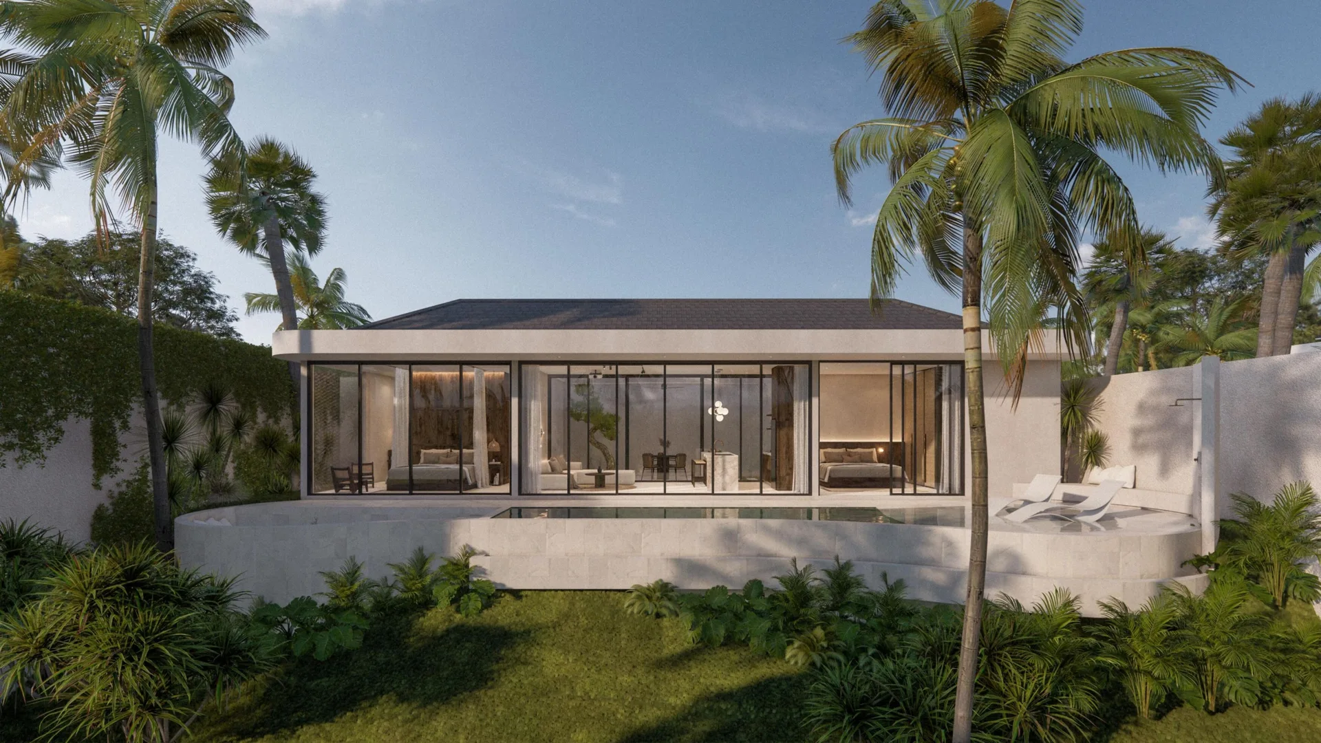 Modern Japandi 2-Bedroom Villas in Peaceful Mas, Ubud