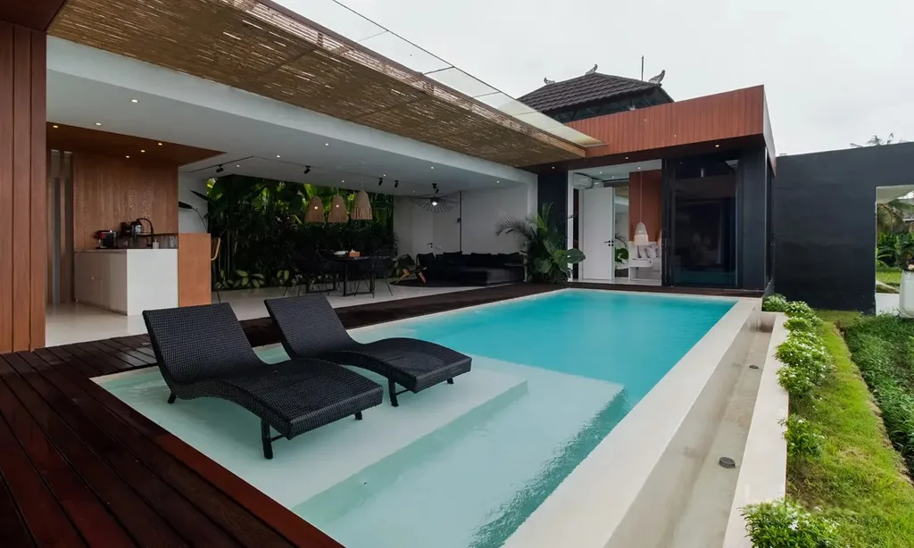 3-Bedroom Villa with Rice Fields View in Sayan, Ubud for Sale — photo 2