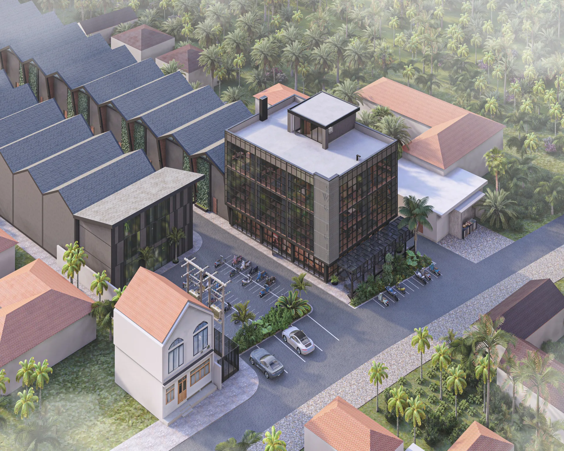 1 Bedroom Mezzanine-Style Residences in Umalas for Sale
