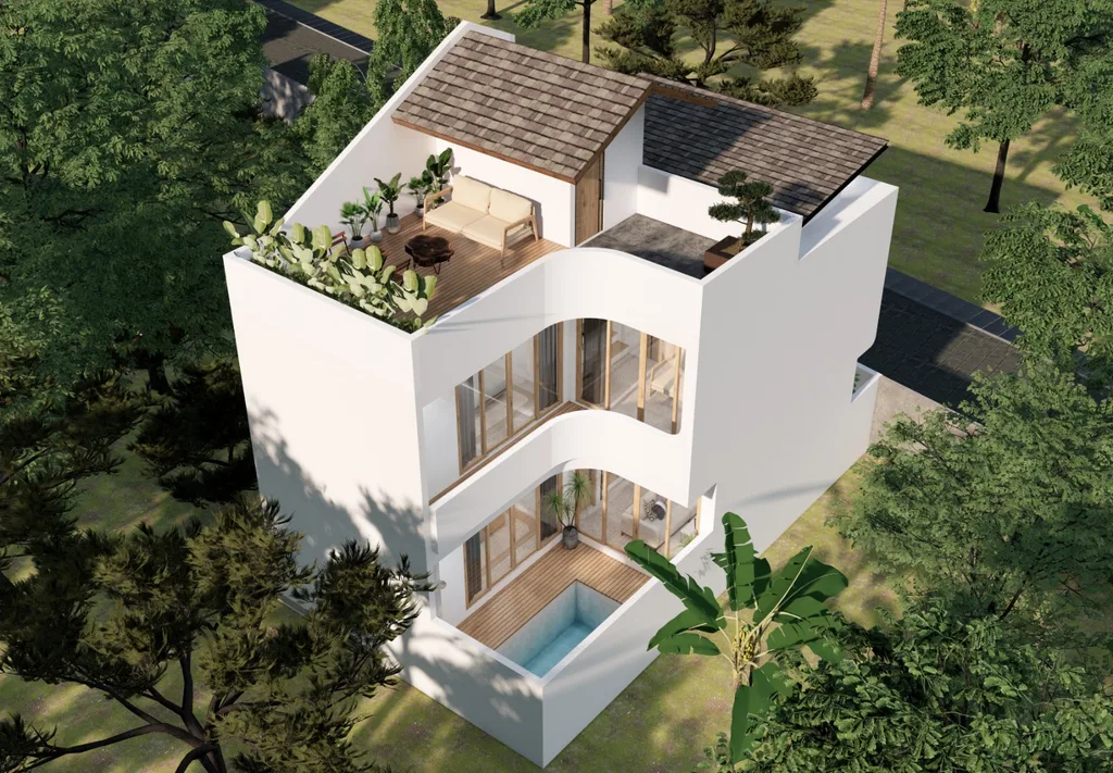 Contemporary 3-Bedroom Villa Near Kedungu Beach for Sale