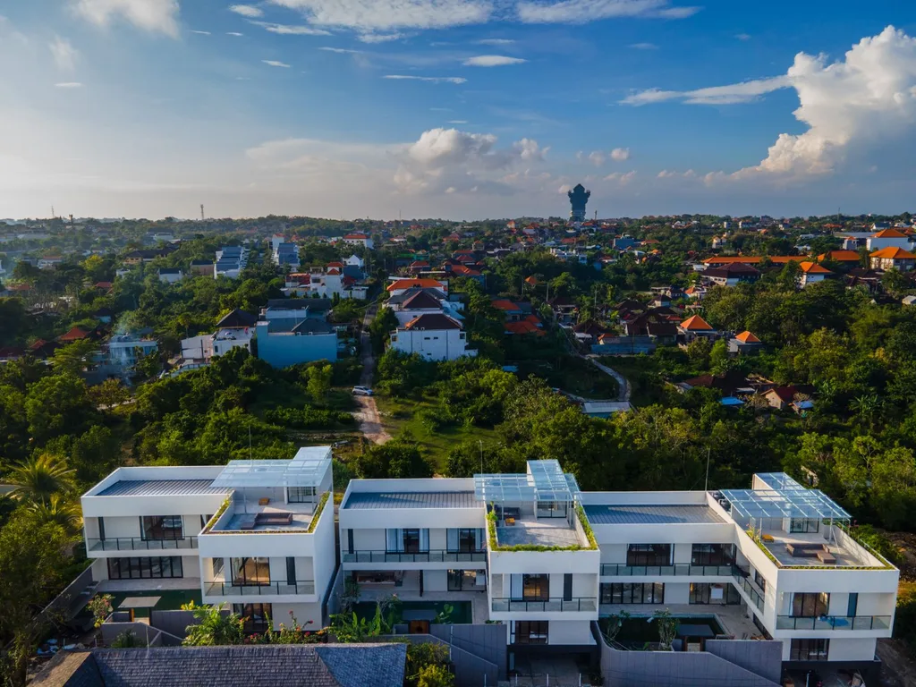 Contemporary 4-Bedroom Villa with Ocean Views in Ungasan, Uluwatu