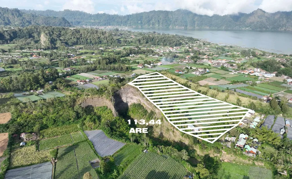 Land with Hot Spring Source and Views in Kintamani for Sale — photo 4