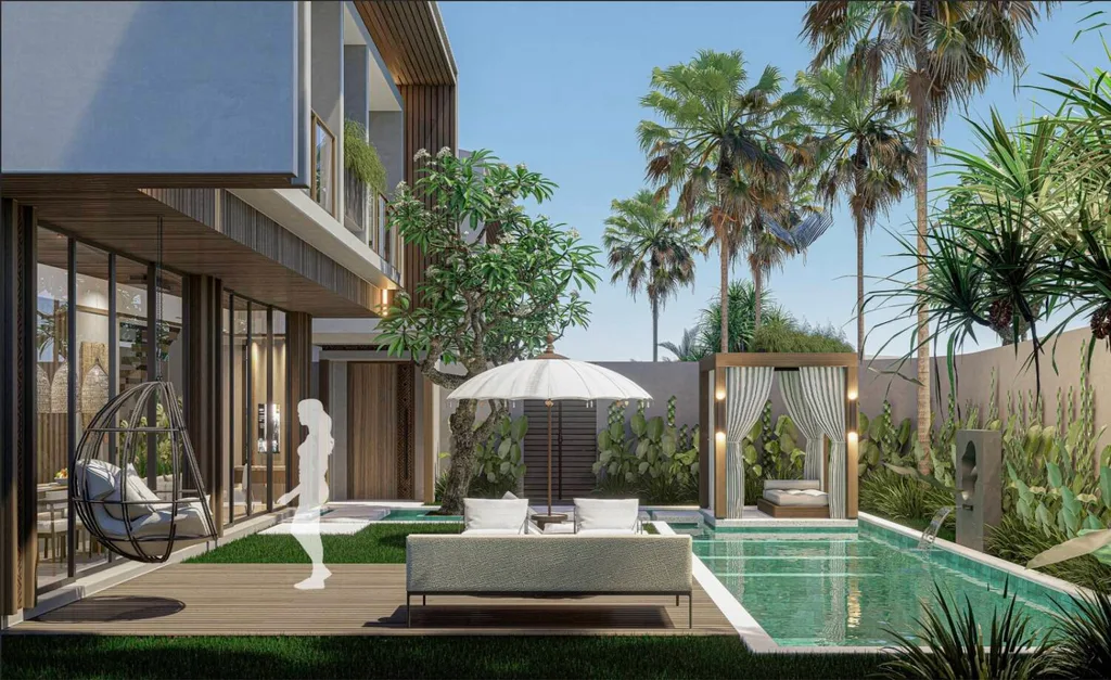 Tropical Modern 2-Bedroom Villa in Penestanan Ubud — photo 3