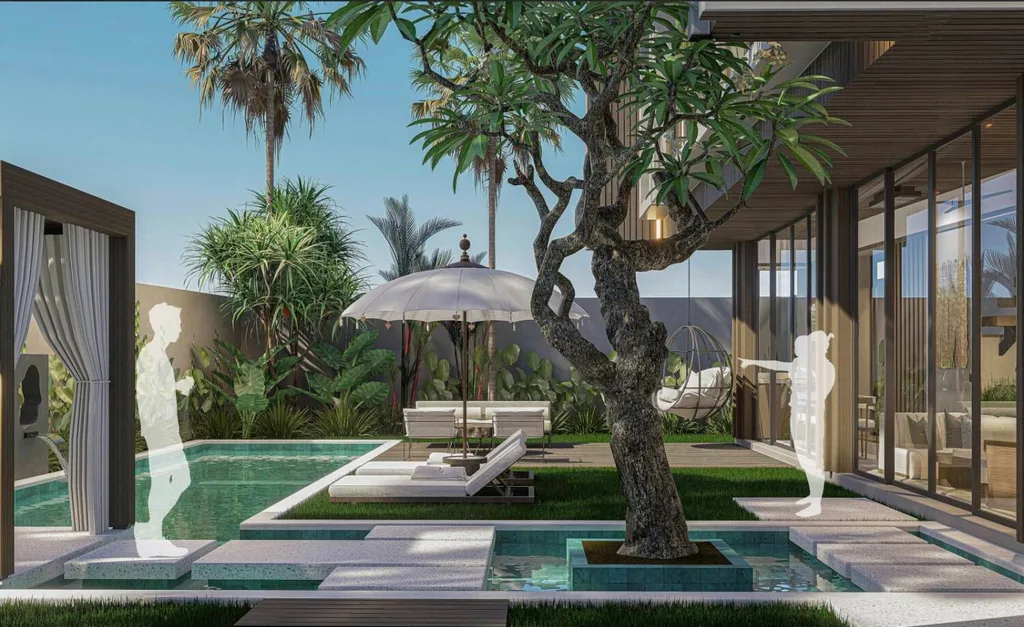 Tropical Modern 2-Bedroom Villa in Penestanan Ubud — photo 2