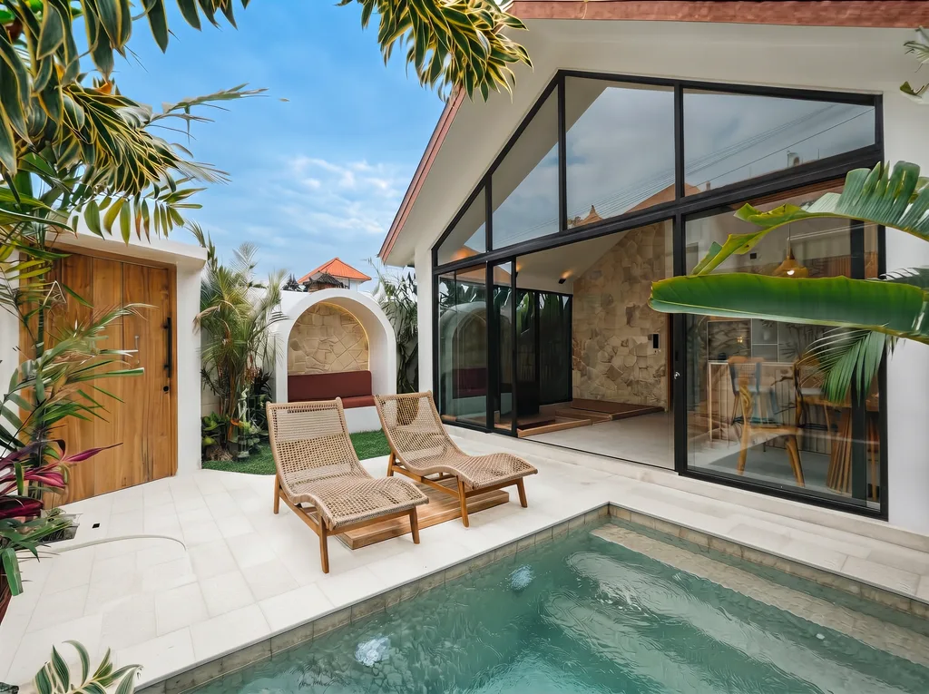 Modern Tropical 1BR Investment Villa in Ungasan Uluwatu for Sale with Private Pool — photo 1