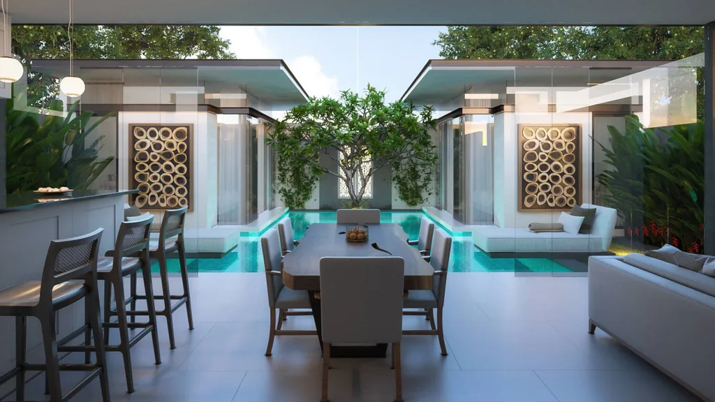 Jimbaran Beachside Villas Inside a Longevity Wellness Resort